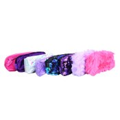 Wholesale - SEQUIN PENCIL POUCH, ASST COLORS C/P 56